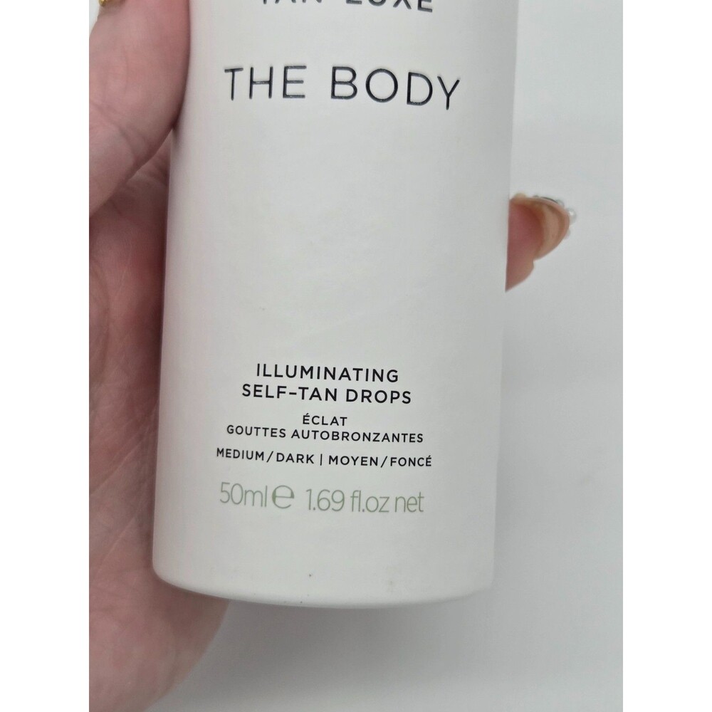 Tan-Luxe The Face Illuminating Self-Tan Drops Medium-Dark Tanner 1.01 oz NEW - Picture 2 of 7